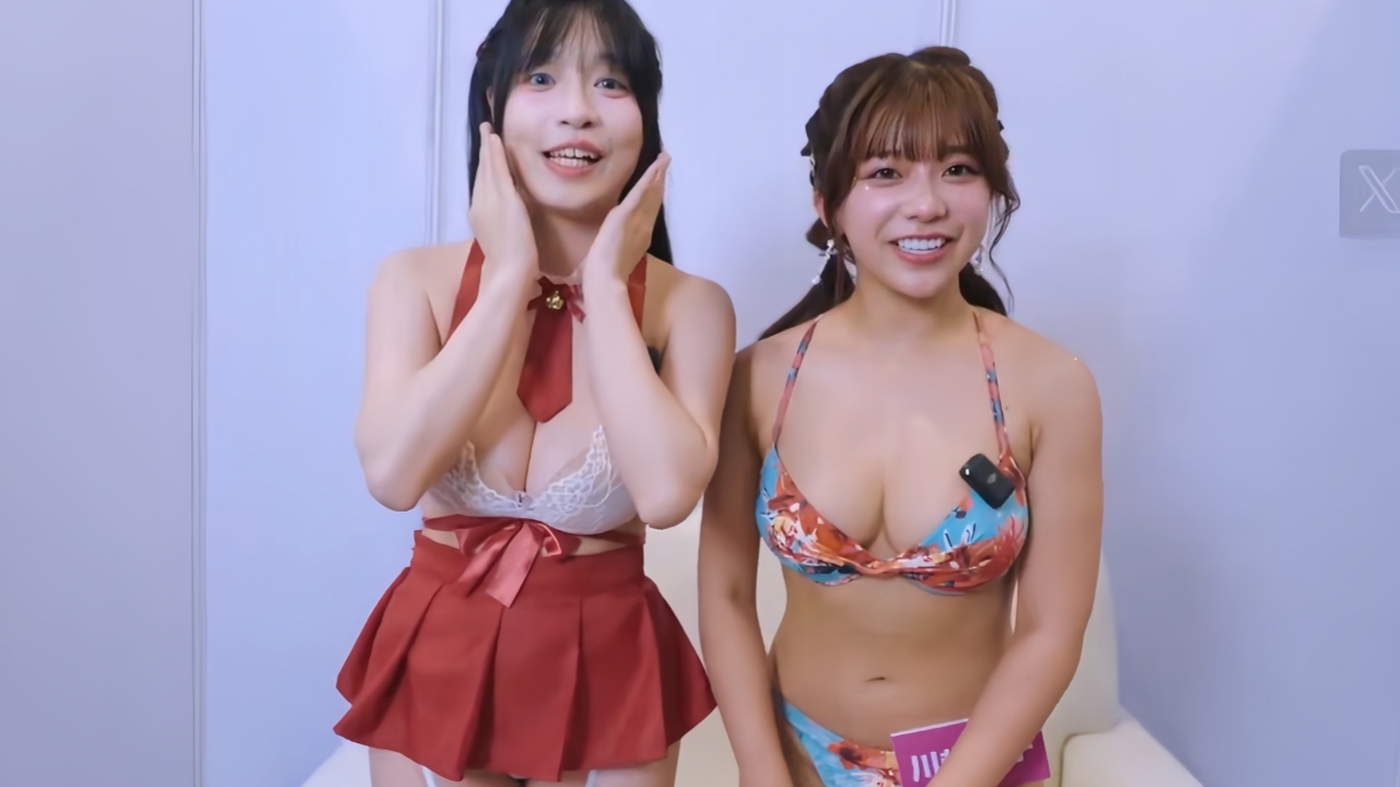 苏畅｜ TAE 成人展女優大尺互动开箱！