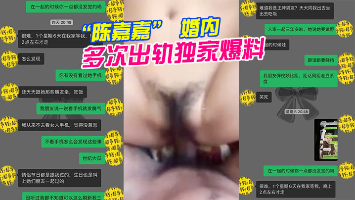 广州花都女海王陈嘉嘉婚内多次出轨独家爆料 在线播放
